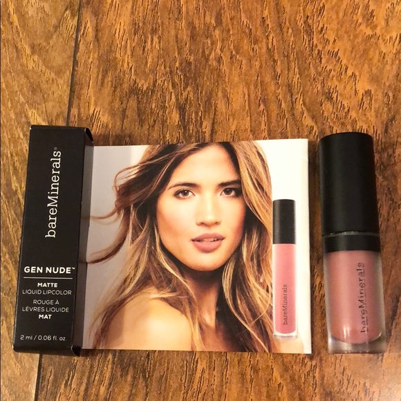 bareMinerals Other - BareMinerals Gen Nude Matte Lip In Swag 2ml New
